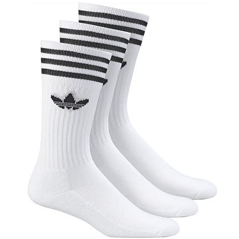 adidas unisex solid crew socken weiß 43-46|Adidas 3er Pack Solid Crew ab 10,50 € (Black Friday Deals .